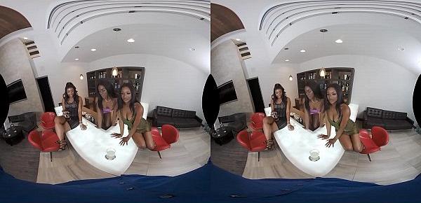  VR ORGY WITH ANA FOXXX, CHANELL HEART & EVI REI!